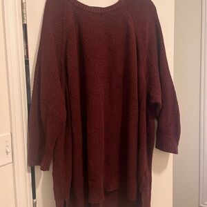 Old Navy 4X Burgundy Sweater